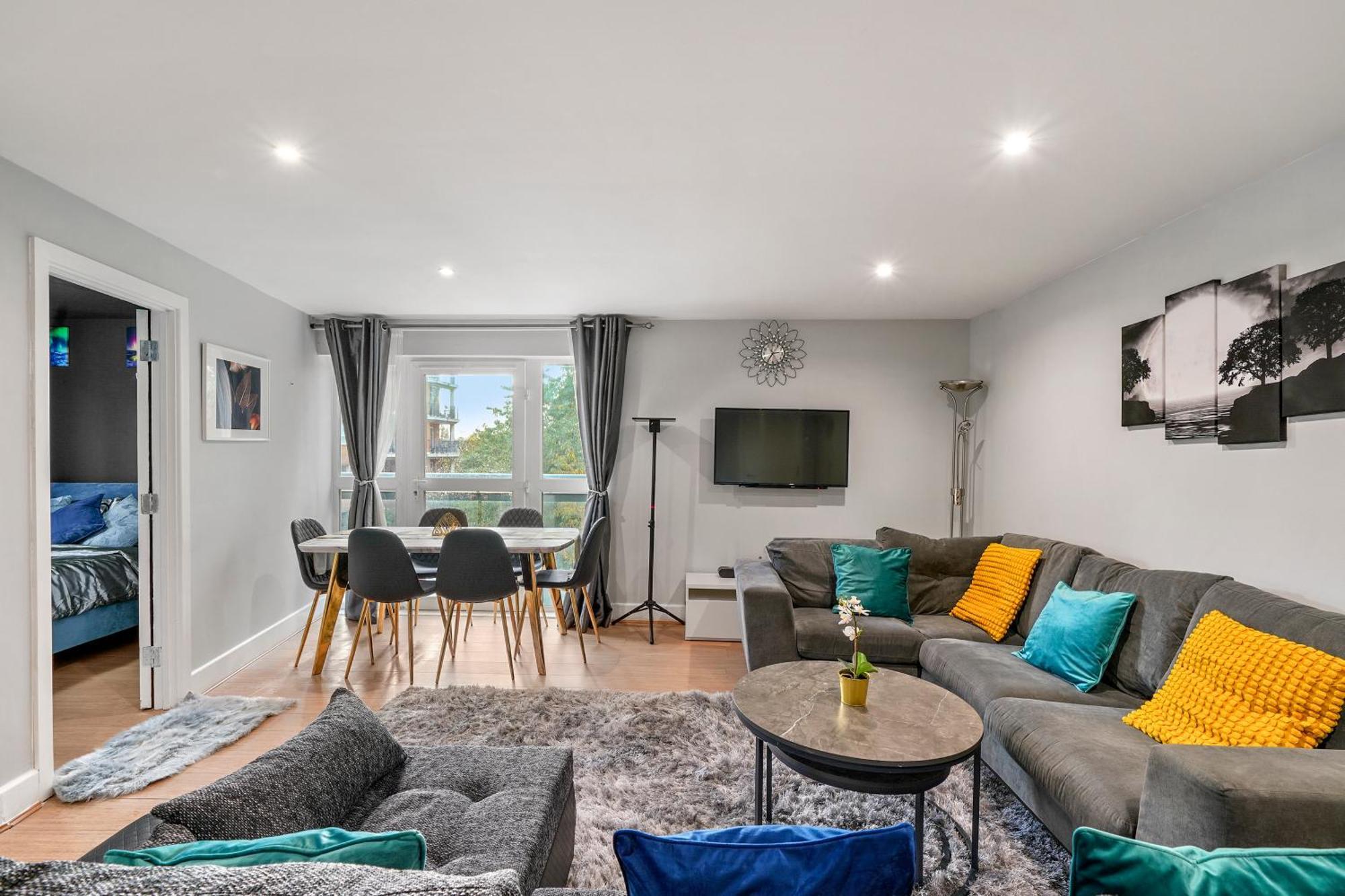 Elegant 3Br 2Bath Flat In Canary Wharf - O2 -Excel London Eksteriør bilde