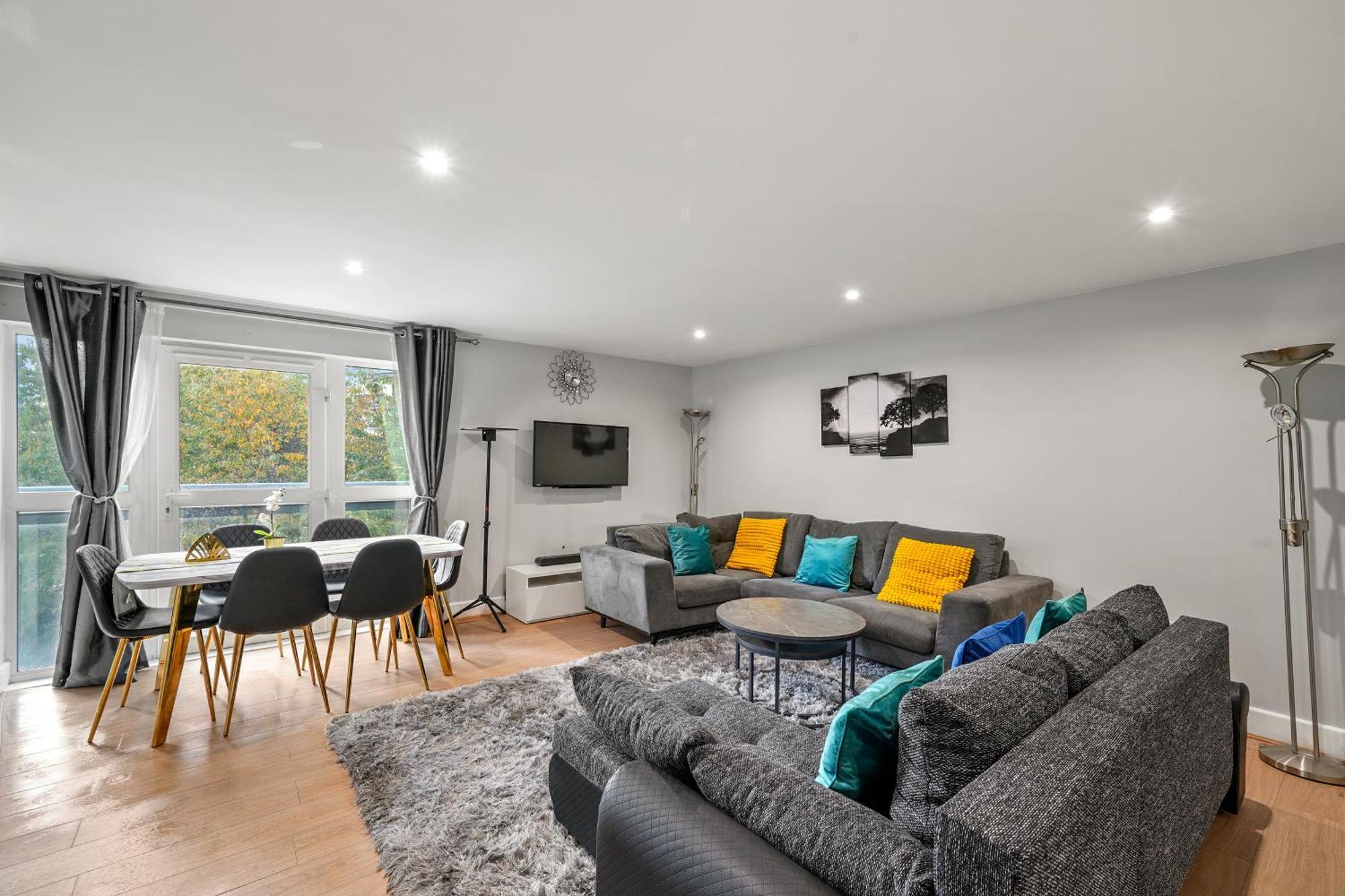 Elegant 3Br 2Bath Flat In Canary Wharf - O2 -Excel London Eksteriør bilde